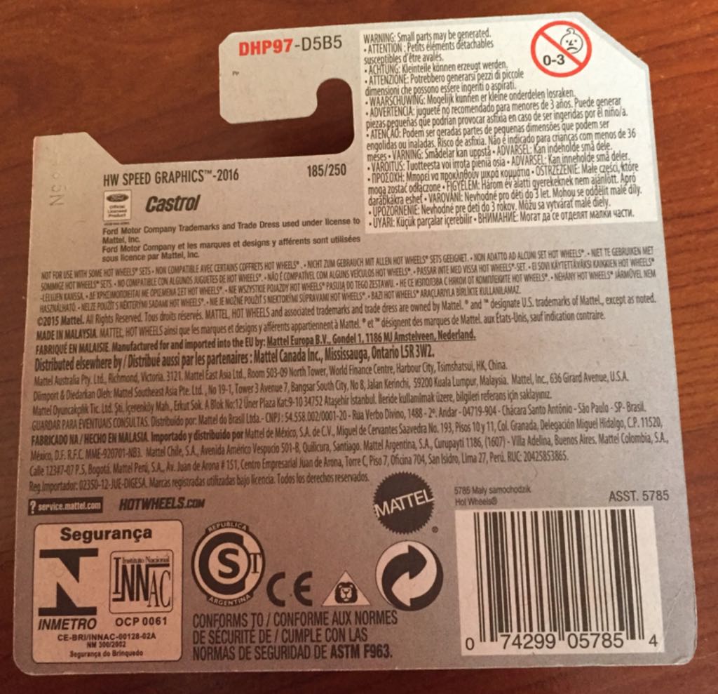 ’70 Ford Escort RS1600 - HW Speed Graphics toy car collectible - Main Image 2