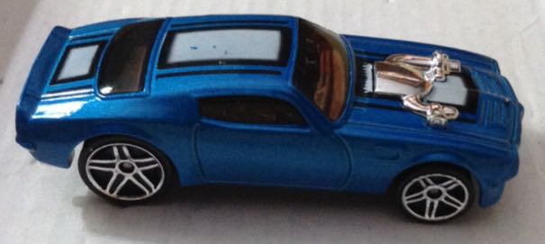 Pontiac Firebird 1970 Azul - Hot Wheels toy car collectible - Main Image 2