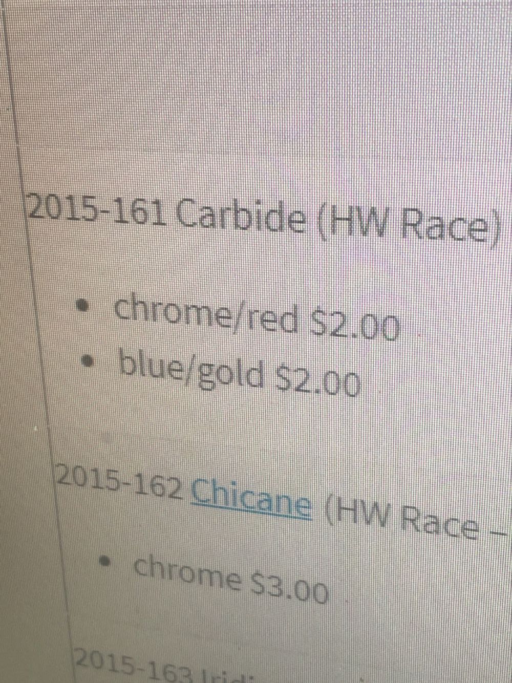 Carbide - HW Race toy car collectible - Main Image 3