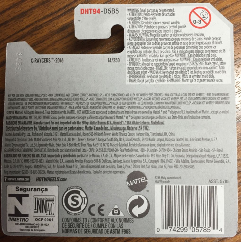 Speed Slayer - HW X-Raycers toy car collectible - Main Image 2