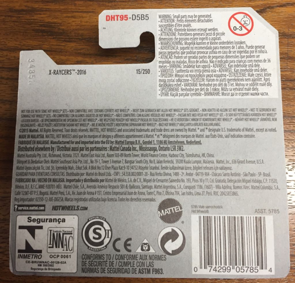 Bullet Proof - HW X-Raycers toy car collectible - Main Image 2