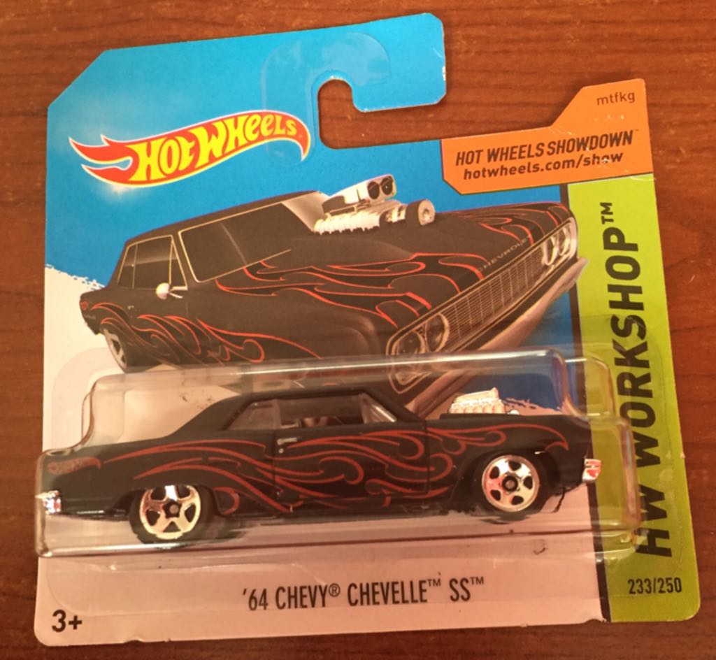 ’64 Chevy Chevelle SS - HW WORKSHOP toy car collectible - Main Image 1
