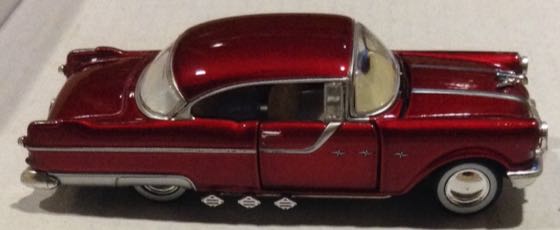 Pontiac 1955 Rojo - Castline Inc toy car collectible - Main Image 2