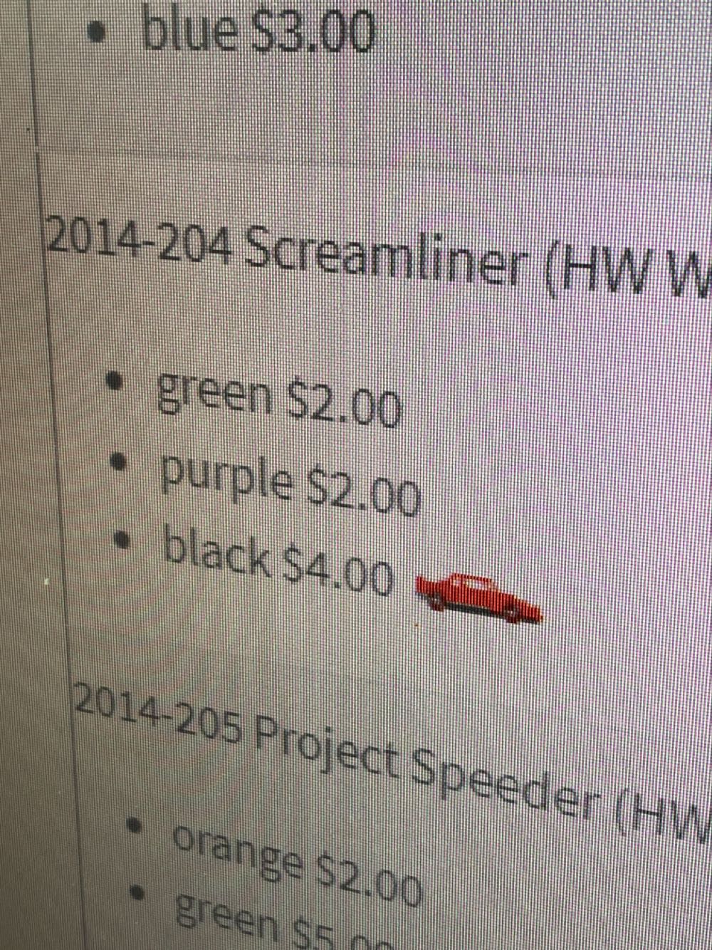 Project Speeder - HW WORKSHOP toy car collectible - Main Image 3