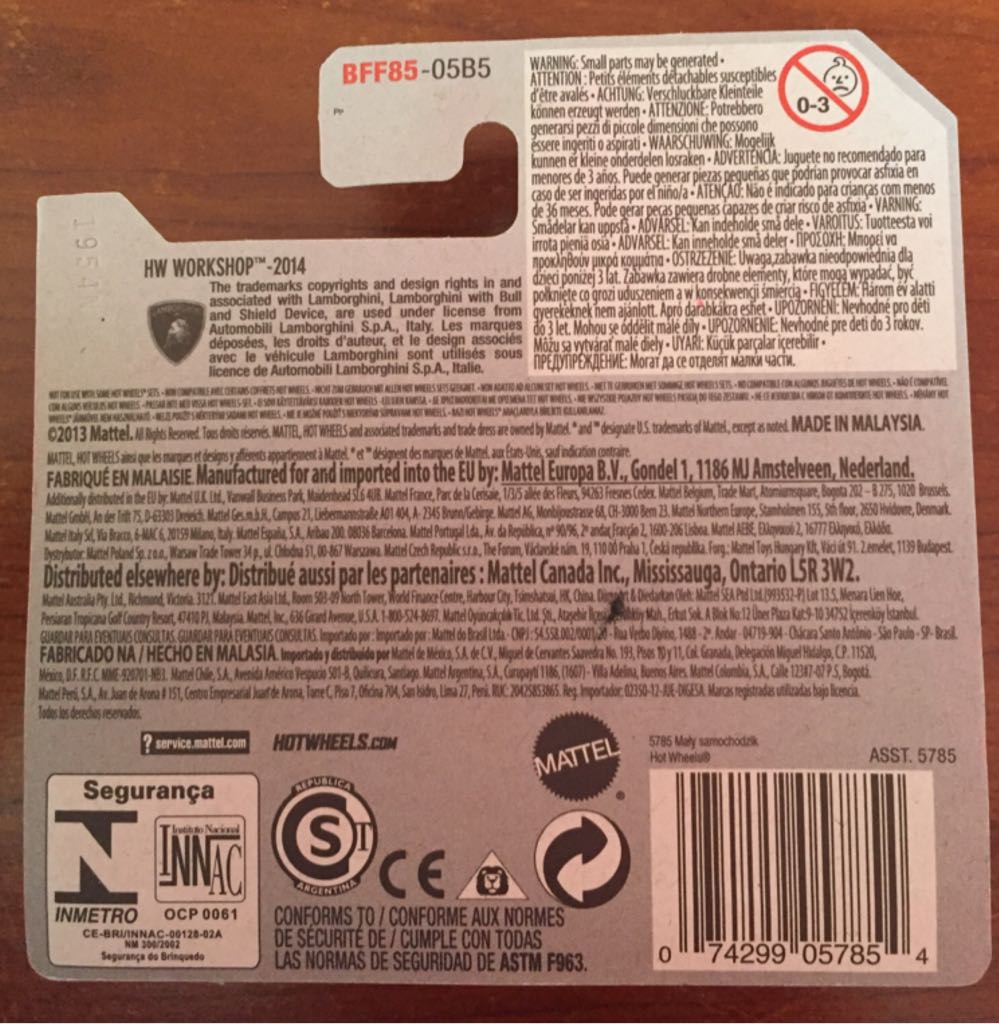 Lamborghini Estoque - HW WORKSHOP toy car collectible - Main Image 2