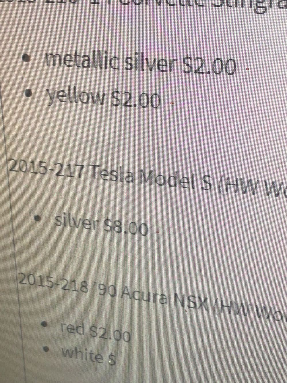 Tesla Model S - HW WORKSHOP toy car collectible - Main Image 3