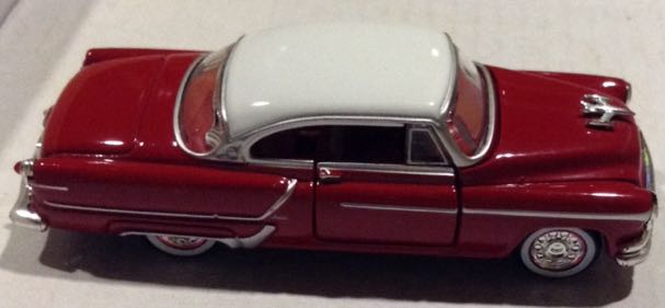 Oldsmobile 1953 Rojo Con Toldo Blanco - Castline Inc toy car collectible - Main Image 2