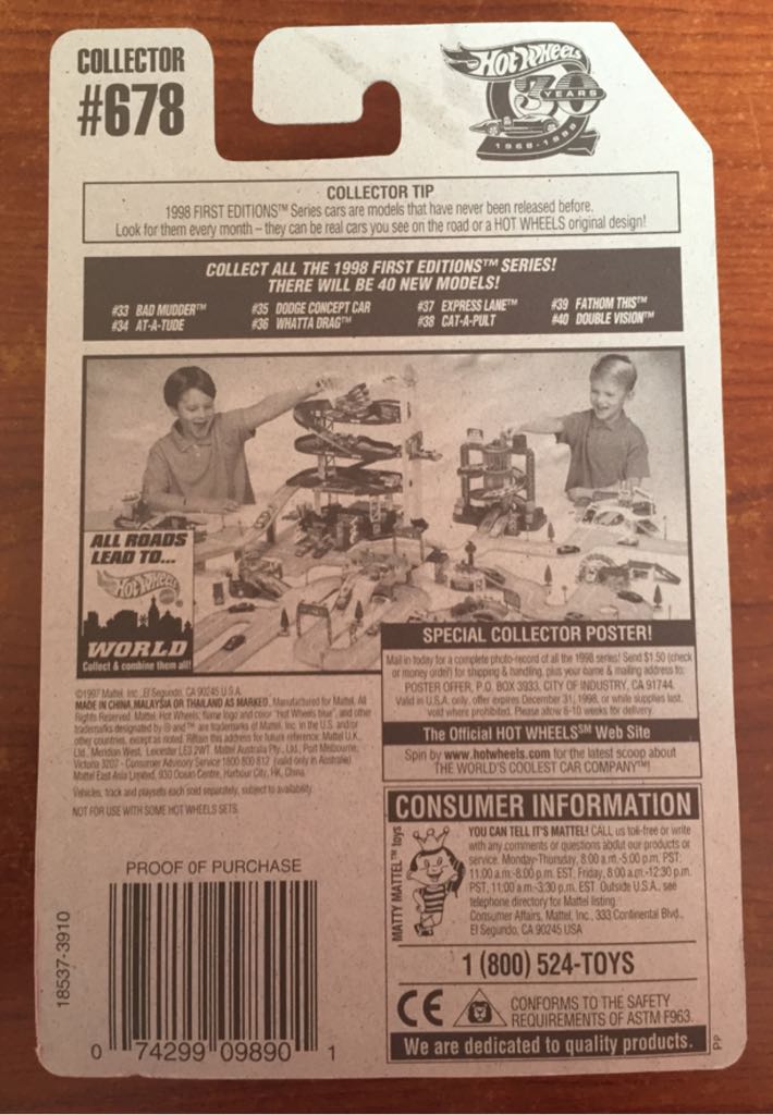 Express Lane - 1998 First Editions toy car collectible - Main Image 2