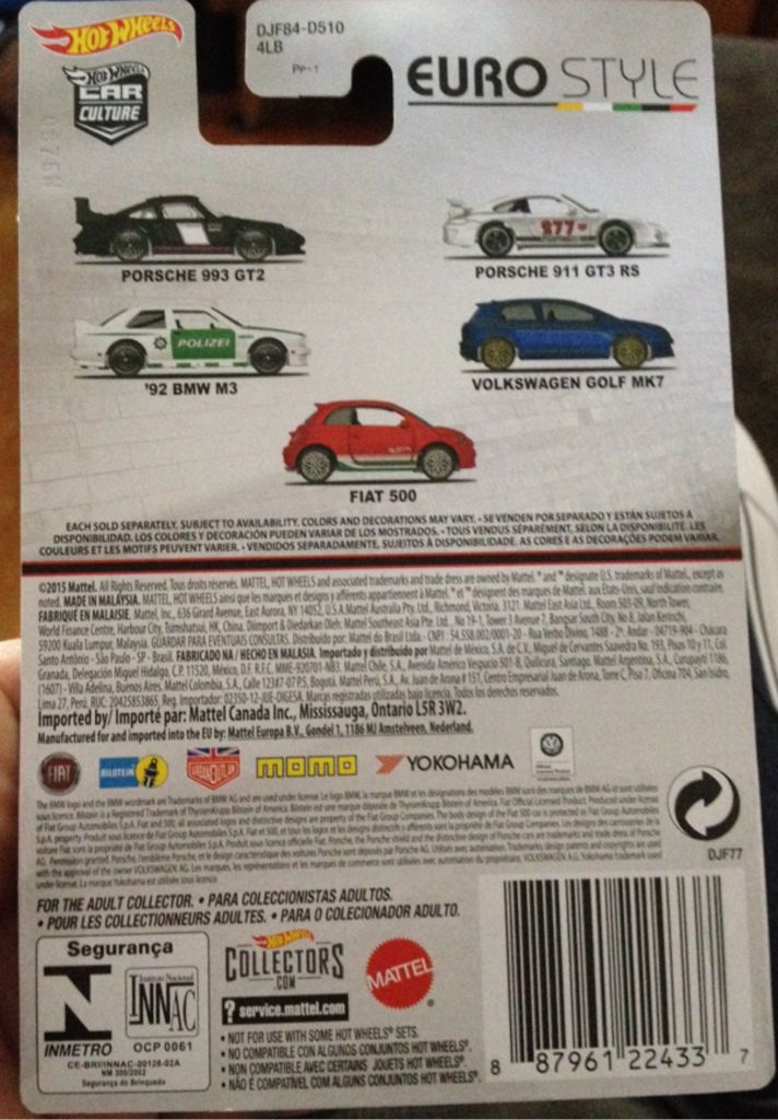 Bmw M3 ‘92 Euro - Euro Style toy car collectible - Main Image 2