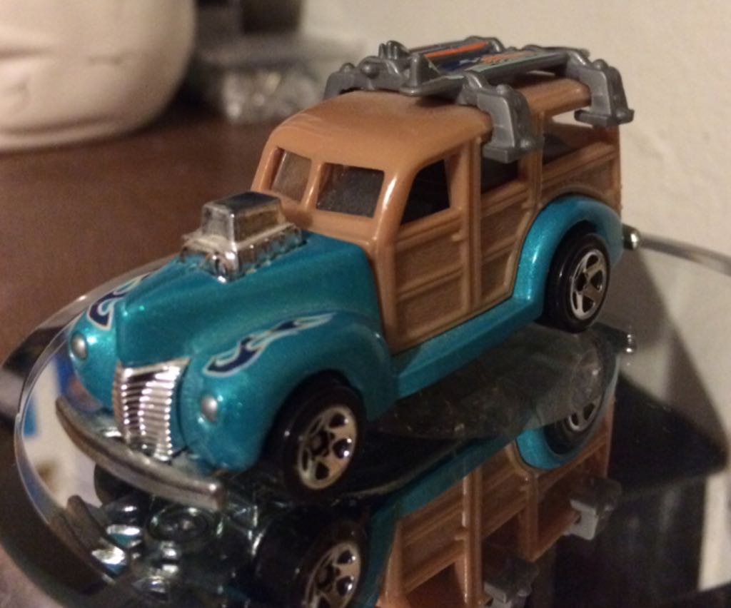 37 Ford Woody Custom Surfboards  toy car collectible - Main Image 1