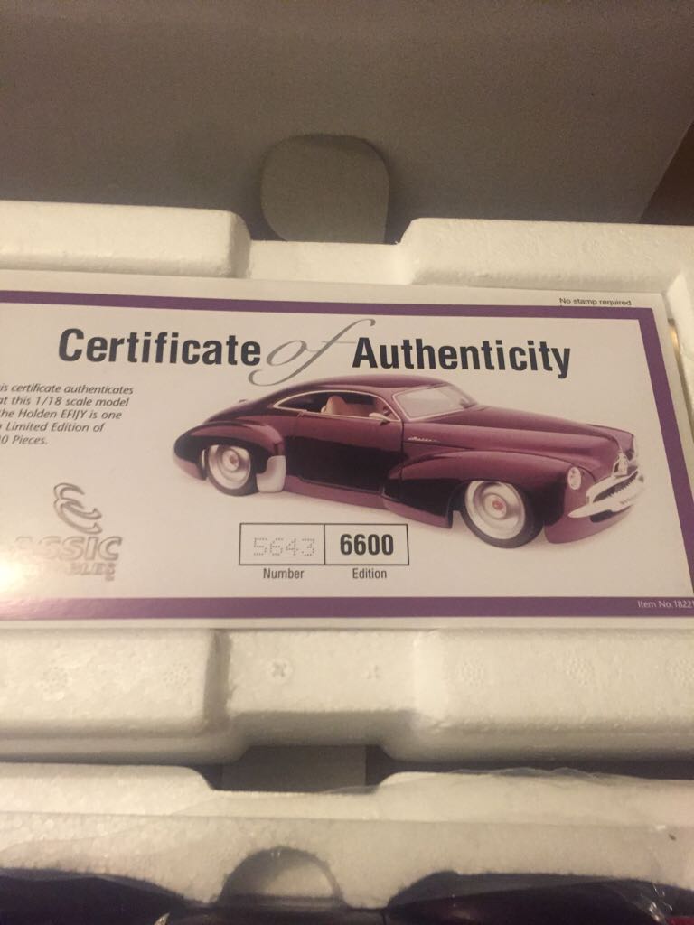 Classic Carlectables  - Concept Car toy car collectible - Main Image 2