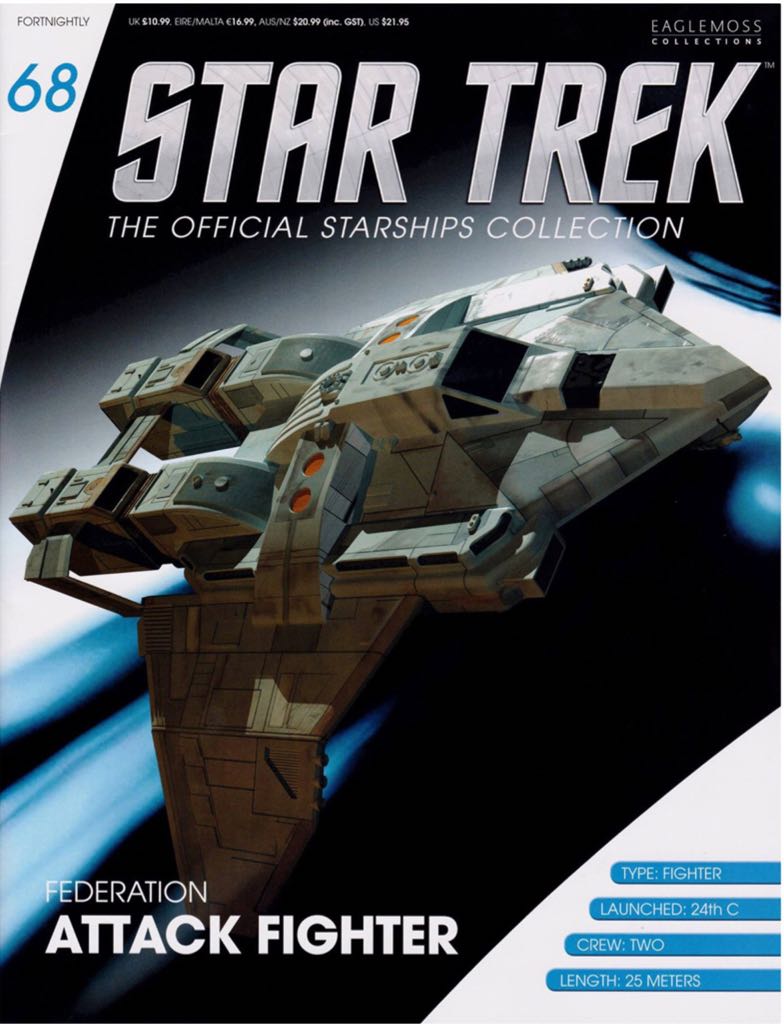 Attack Fighter - The Official Starships Collection toy car collectible - Main Image 2