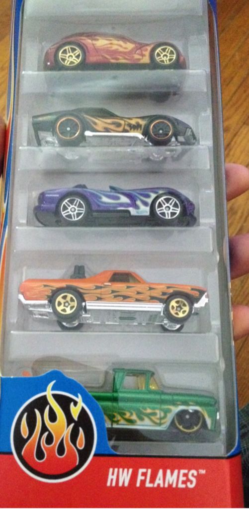 1969 Copo Corvette - HW Flames 5-Pack toy car collectible - Main Image 2