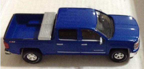 Pick Up Chevrolet Silverado Azul - Greenligth toy car collectible - Main Image 2