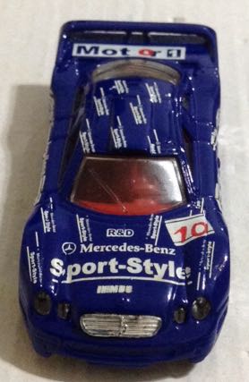 Mercedes CLK GTR Azul - Majorette toy car collectible - Main Image 1