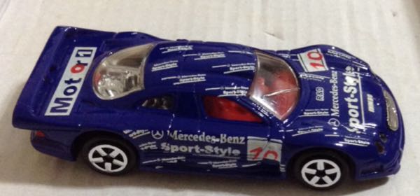 Mercedes CLK GTR Azul - Majorette toy car collectible - Main Image 2