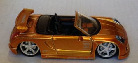 Toyota Mr 2 Spider Naranja - Jada Toys toy car collectible - Main Image 2