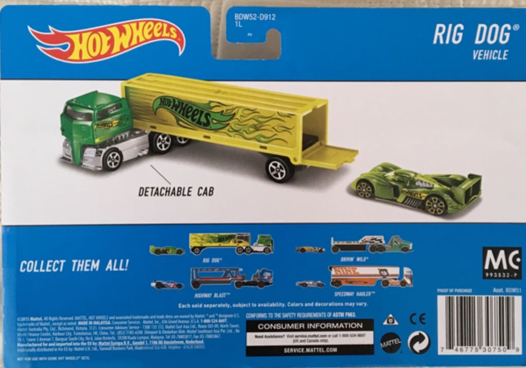 Rig Dog - Super Rigs toy car collectible - Main Image 2