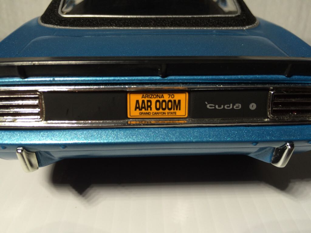 Cuda  toy car collectible - Main Image 2
