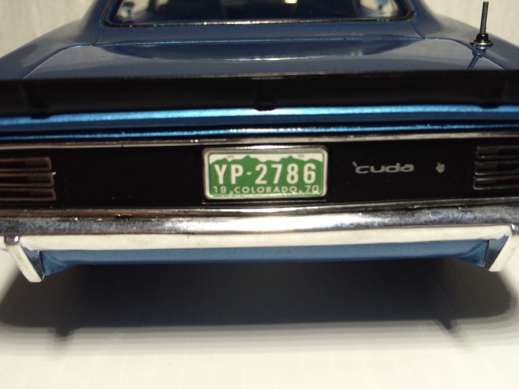 Cuda  toy car collectible - Main Image 2