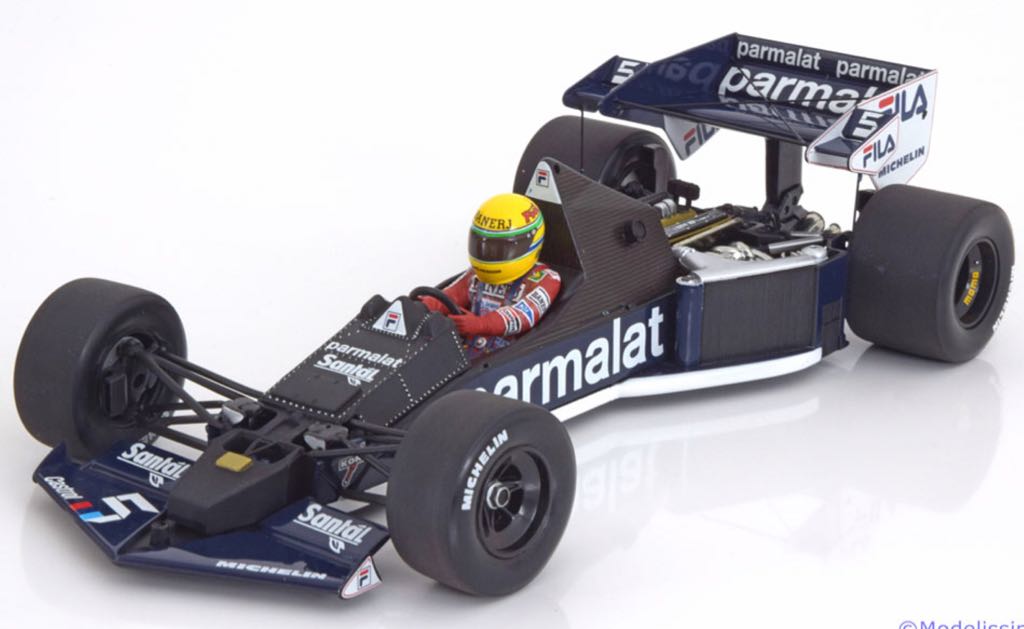 Brabham BT52B Senna Test 1984 - F1 toy car collectible - Main Image 2
