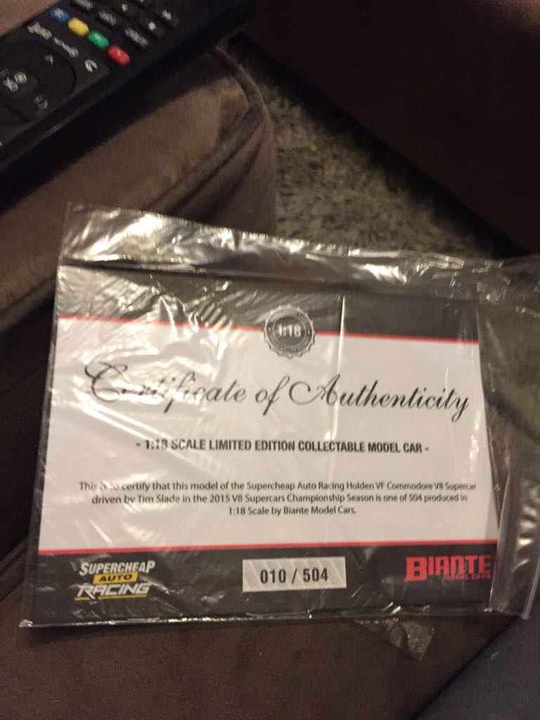 Biante - V8 Supercars toy car collectible - Main Image 2