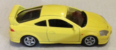 Honda Integra Type R Amarillo - Welly toy car collectible - Main Image 2