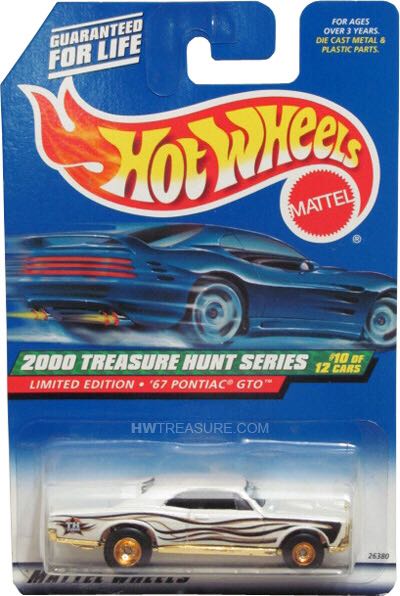 TH - ’67 Pontiac GTO - 2000 Treasure Hunt Series toy car collectible - Main Image 1