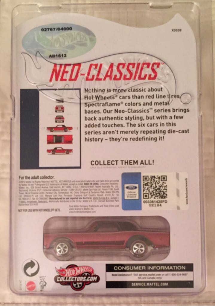 Continental Mark III - Hot Wheels Red Line Club toy car collectible - Main Image 2