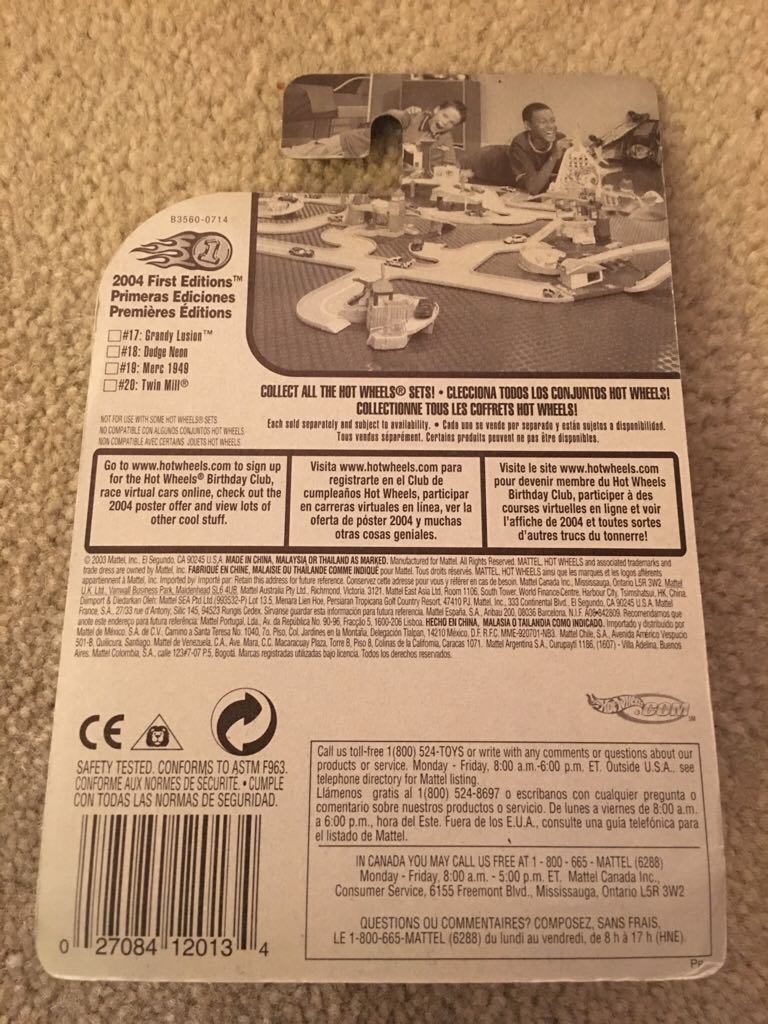 Grandy Lusion Hardnoze - 2004 First Editions toy car collectible - Main Image 2