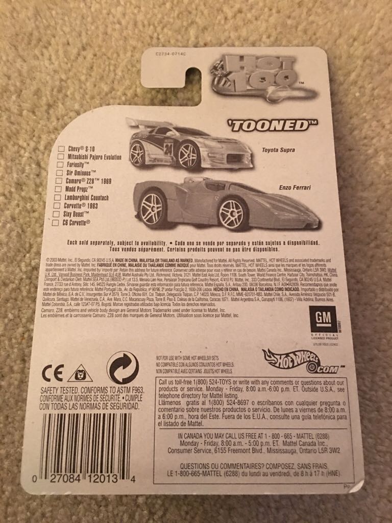 Camaro Z28 1969 - 2004 First Editions toy car collectible - Main Image 2