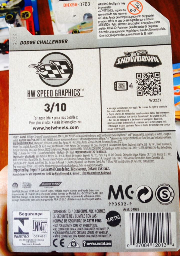 Dodge Challenger  toy car collectible - Main Image 2