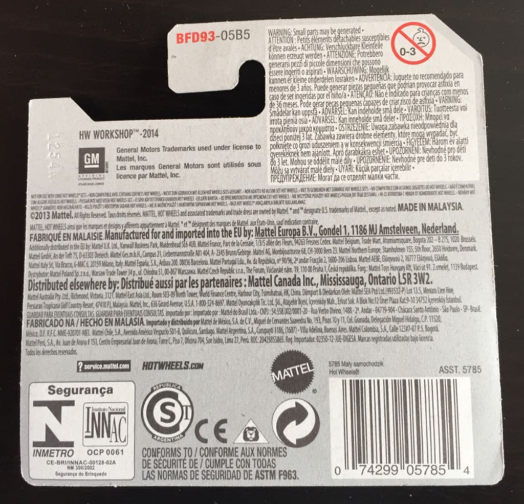 ’69 Corvette - HW WORKSHOP toy car collectible - Main Image 2