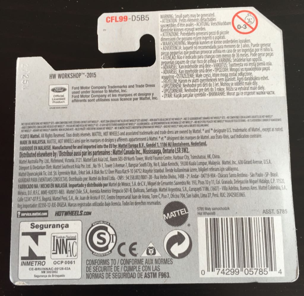 ’65 Ford Ranchero - HW WORKSHOP toy car collectible - Main Image 2