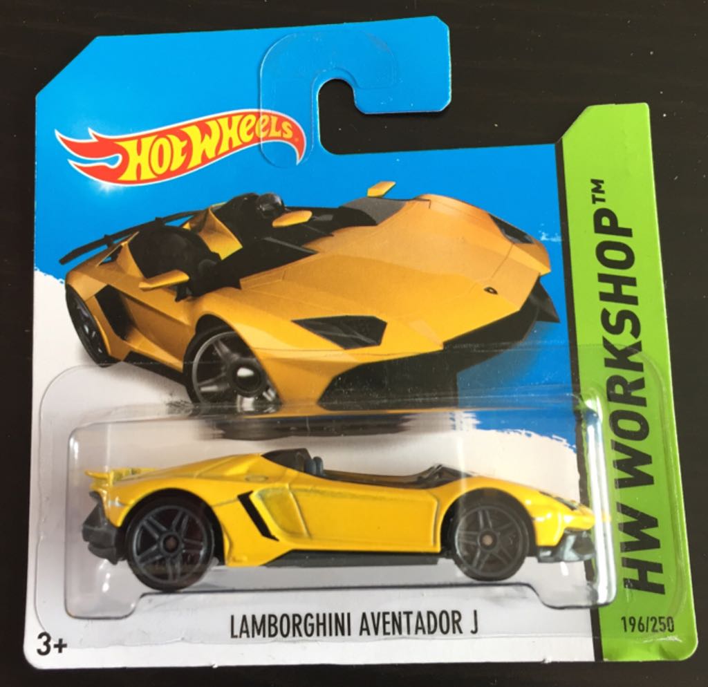 Lamborghini Aventador J - HW Workshop - All Stars toy car collectible - Main Image 1