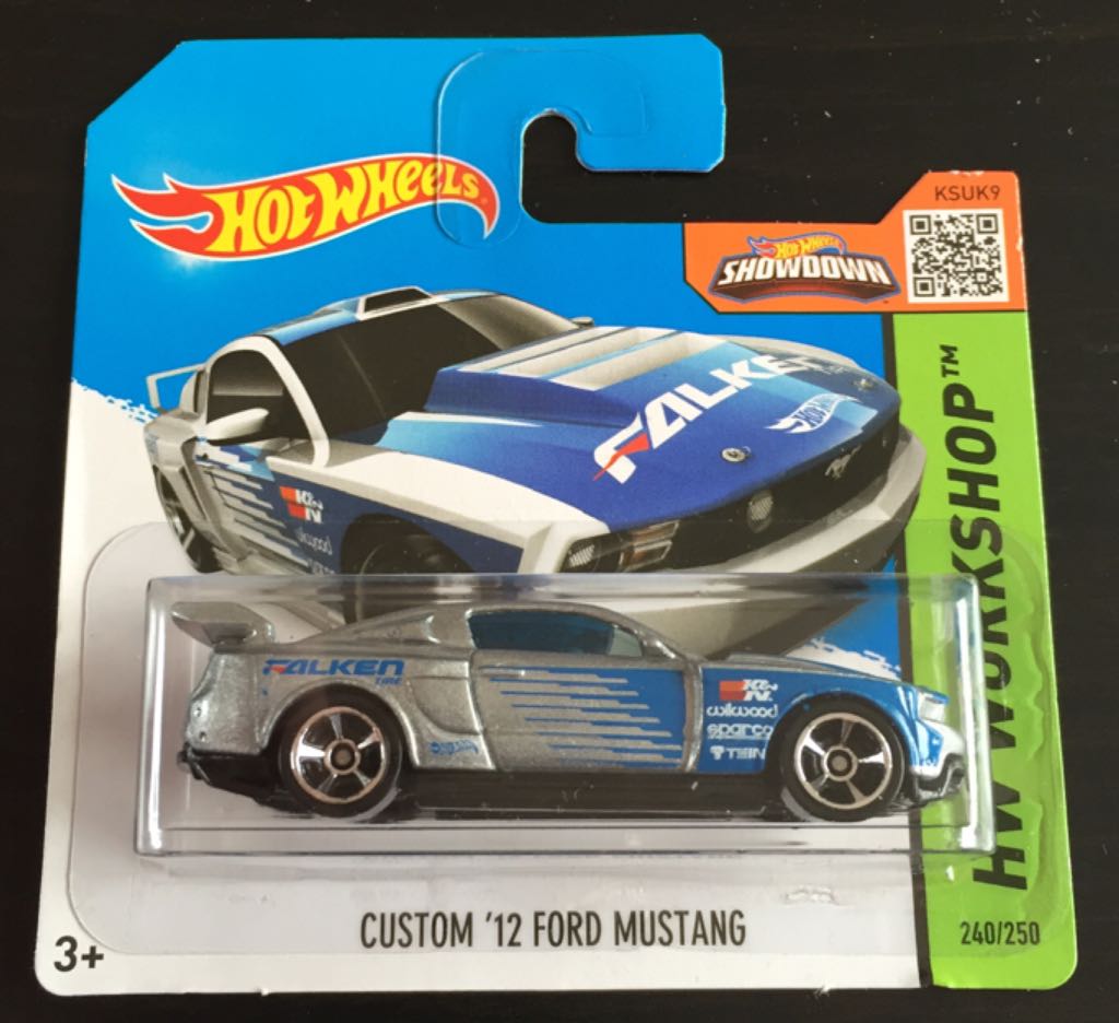 Custom ’12 Ford Mustang - HW WORKSHOP toy car collectible - Main Image 1