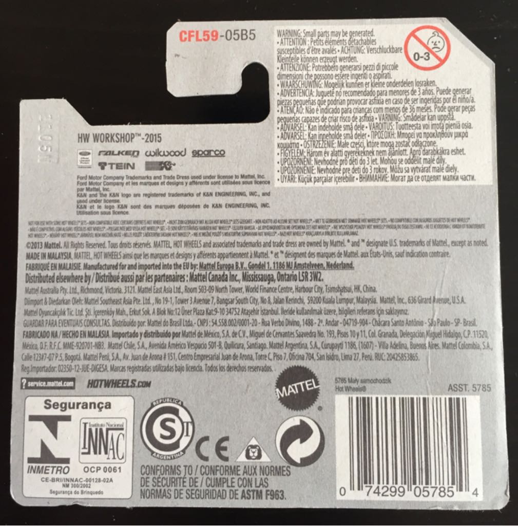 Custom ’12 Ford Mustang - HW WORKSHOP toy car collectible - Main Image 2