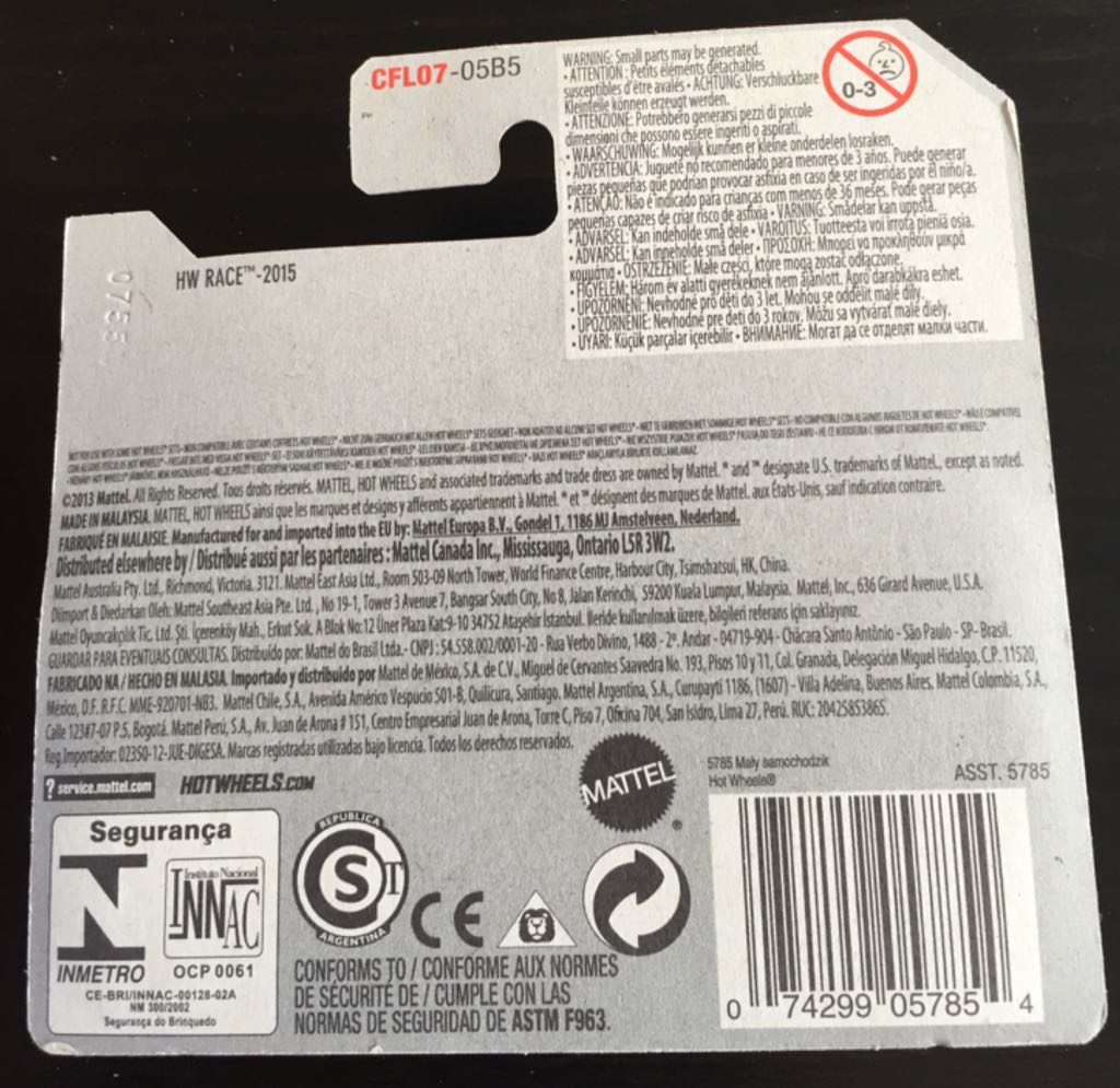 Rig Storm - HW Race toy car collectible - Main Image 2