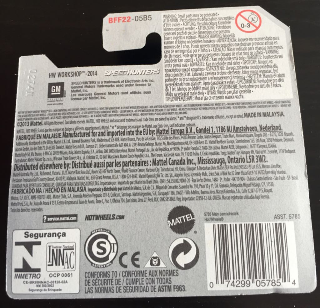 ’12 Camaro ZL1 Concept - HW WORKSHOP toy car collectible - Main Image 2