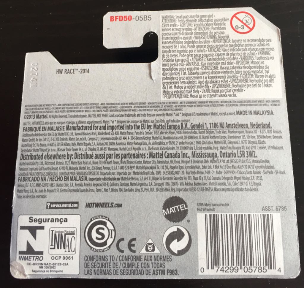 Time Tracker - HW Race toy car collectible - Main Image 2