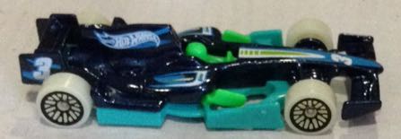F1 Racer Azul Marino - Hot Wheels toy car collectible - Main Image 2