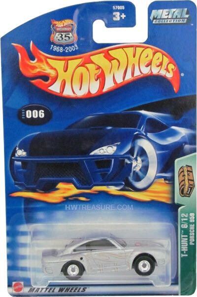 TH - Porsche 959 - 2003 Treasure Hunt Series toy car collectible - Main Image 1