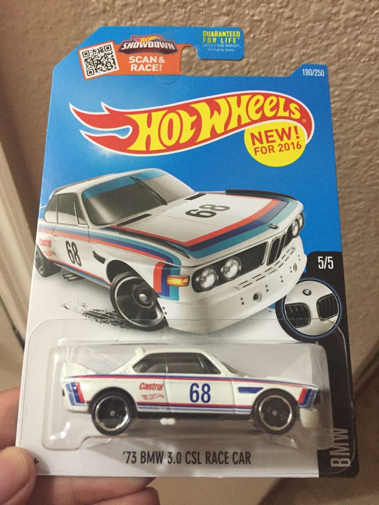 ‘73 BMW 3.0 CSL Race Car - BMW toy car collectible - Main Image 1
