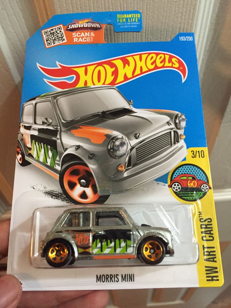 Morris Mini - HW Art Cars toy car collectible - Main Image 1