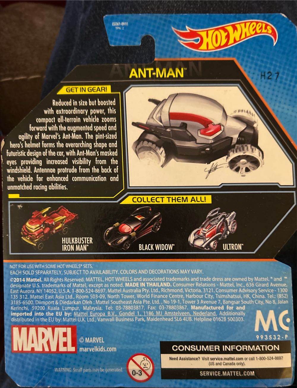 Ant-Man - Marvel Characters toy car collectible - Main Image 2