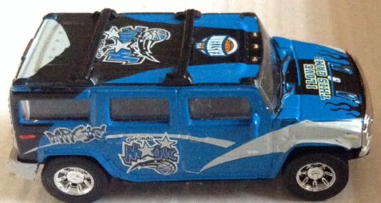Hummer H2 Magic Azul - NBA Properties Inc toy car collectible - Main Image 2