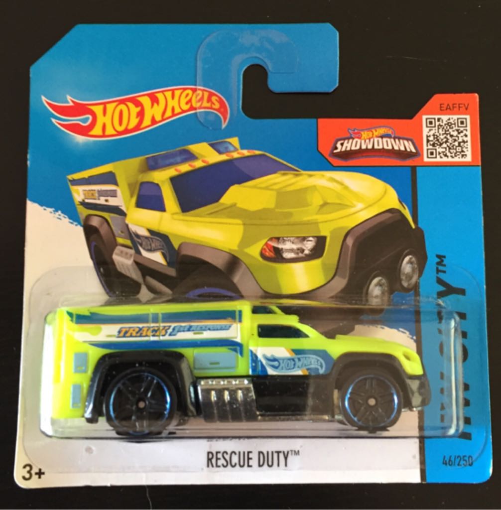 Rescue Duty - HW City toy car collectible - Main Image 1