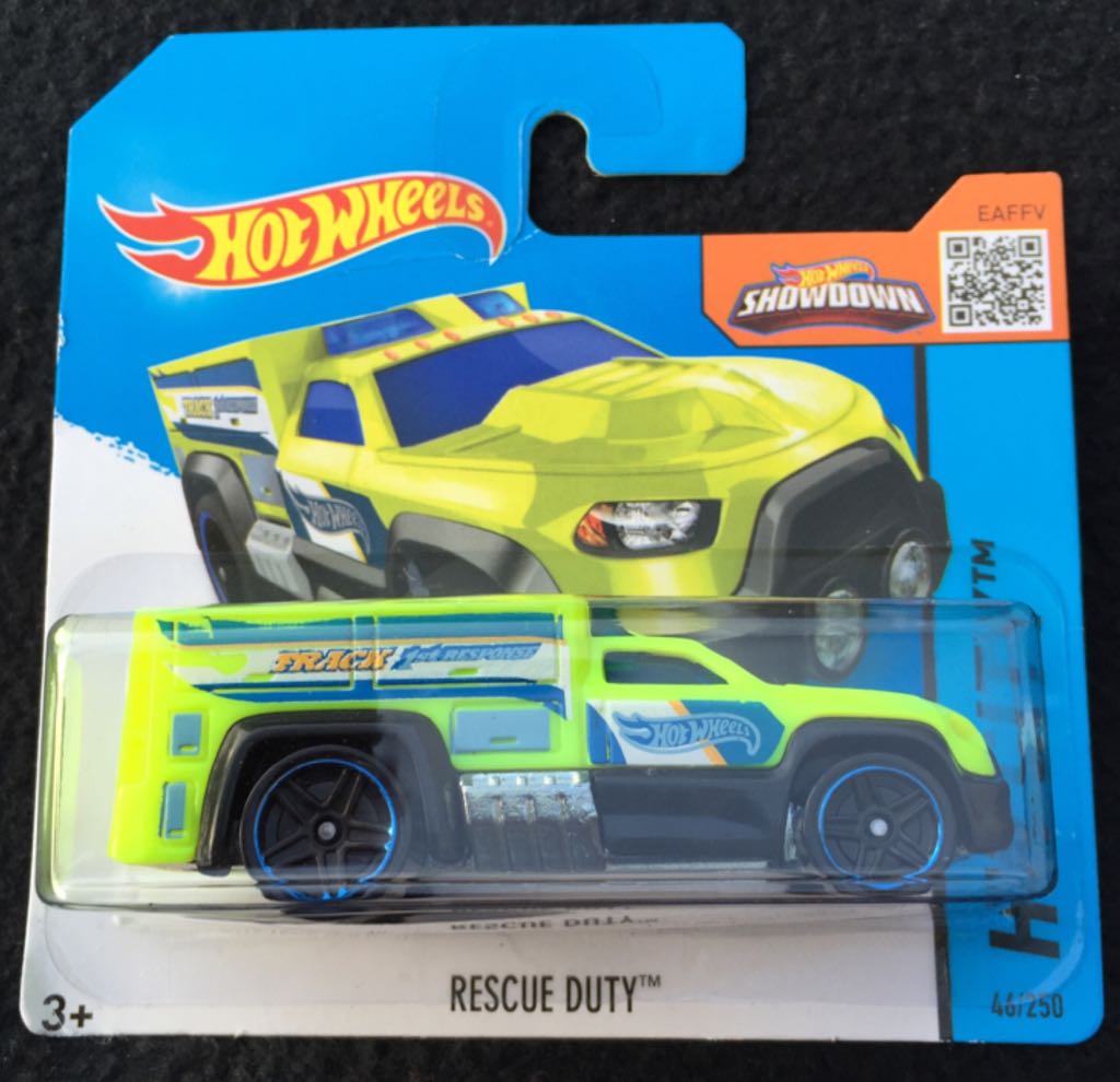 Rescue Duty - HW City toy car collectible - Main Image 1