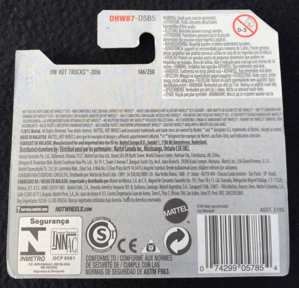 Off-duty - HW Hot Trucks toy car collectible - Main Image 2