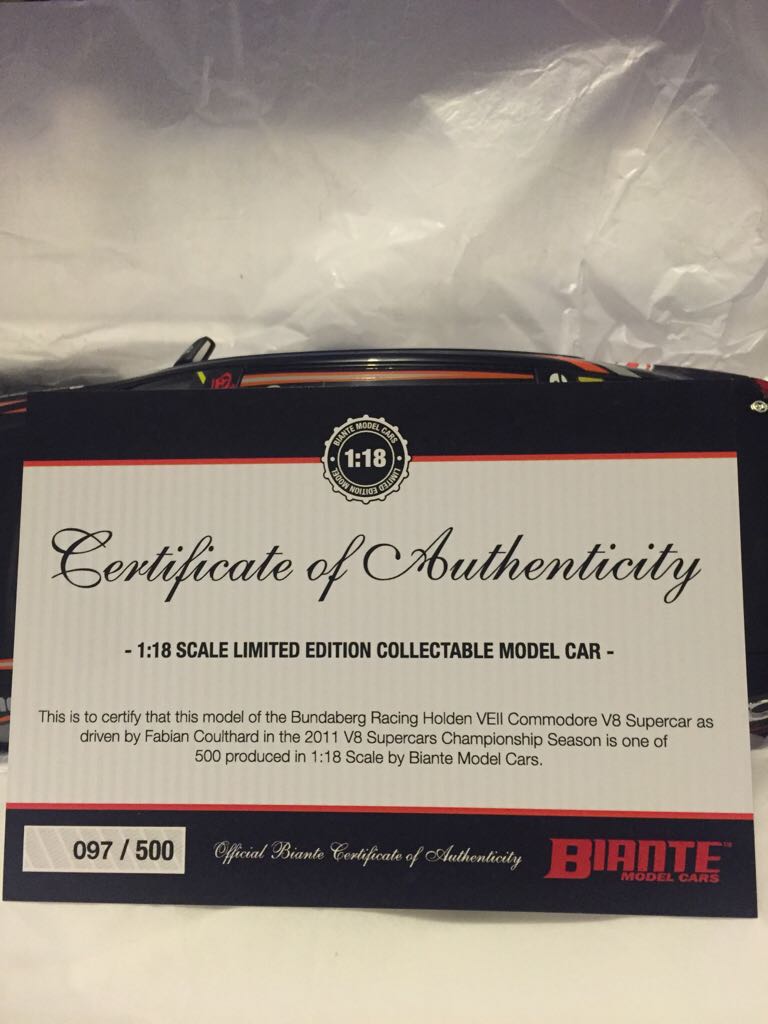 Biante - V8 Supercars toy car collectible - Main Image 2